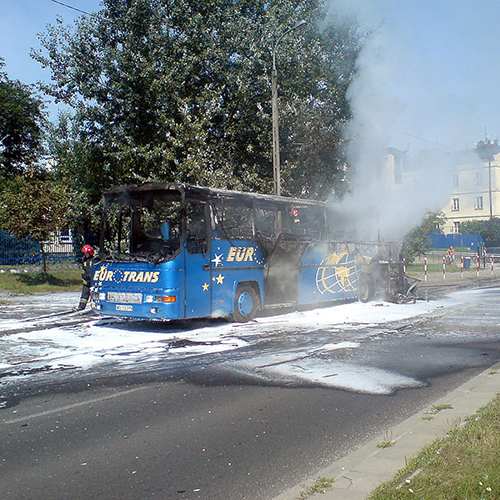 Dogaszanie autokaru