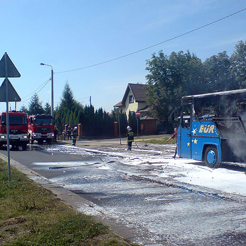 Dogaszanie autokaru