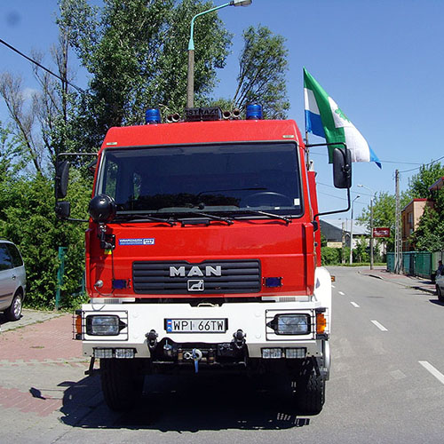 Man - Straż Pożarna Konstancin-Jeziorna - przed wyjazdem