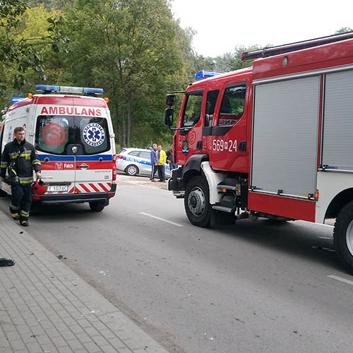 Średni wóz gaśniczy - Straż Pożarna Konstancin-Jeziorna