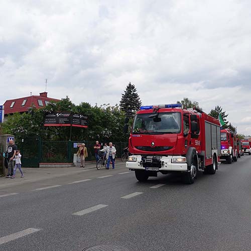 Nasz średni wóz gaśniczy. Ochotnicza Straż Pożarna Konstancin-Jeziorna.