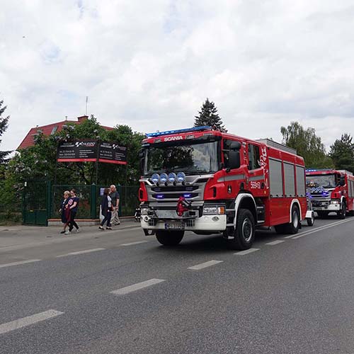 OSP Chojnów, OSP Piaseczno, OSP Kawęczynek.