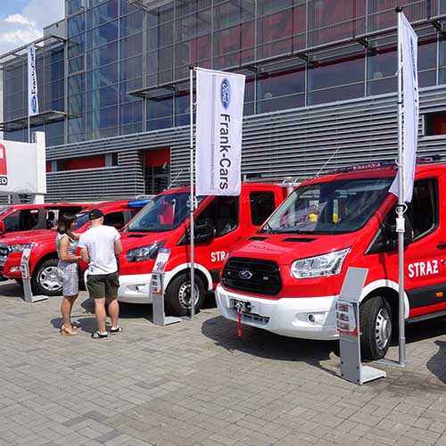 Odwiedzamy targi IFRE Kielce Czerwiec 2019. Straż Pożarna Konstancin-Jeziorna.