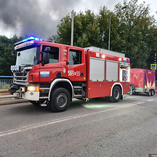 OSP Bielawa Budowanie linii zasilającej z pobliskiej rzeki Jeziorki.