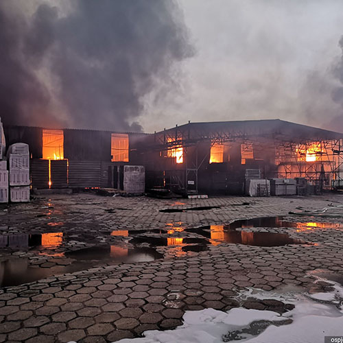 Działania w strefie zagrożonej. Wygasanie pożaru.