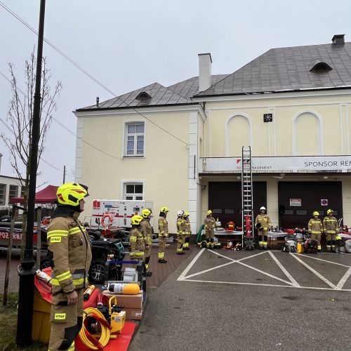 Dzień uroczystego przekazania w Górze Kalwarii.